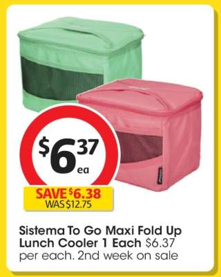 Sistema To Go Maxi Fold Up Lunch Cooler 1 Each