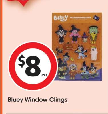 Bluey Window Clings