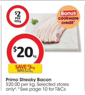 Primo Streaky Bacon
