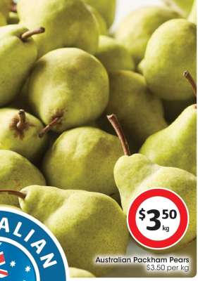 Australian Packham Pears
