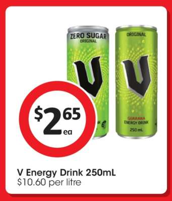 V Energy Drink 250mL