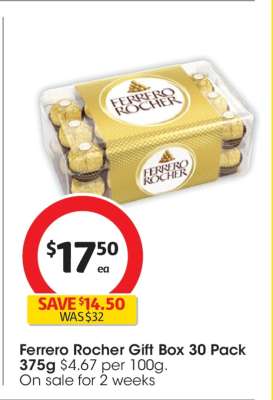 Ferrero Rocher Gift Box 30 Pack