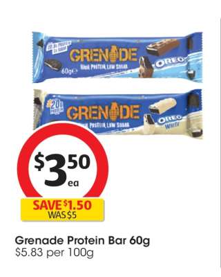 Grenade Protein Bar 60g
