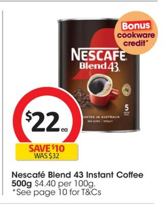 Nescafé Blend 43 Instant Coffee 500g