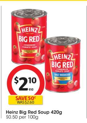Heinz Big Red Soup 420g