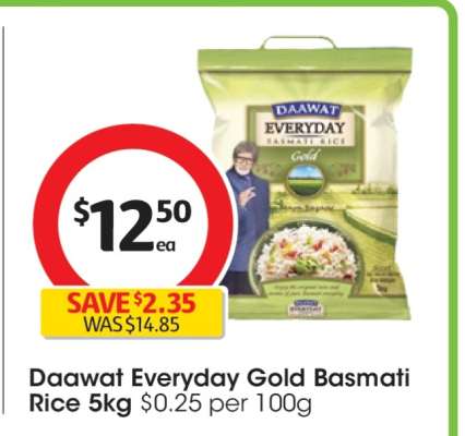Daawat Everyday Gold Basmati Rice 5kg