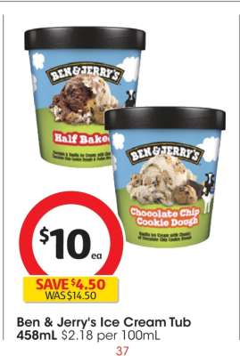Ben & Jerry's Ice Cream Tub