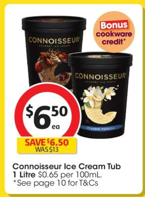 Connoisseur Ice Cream Tub