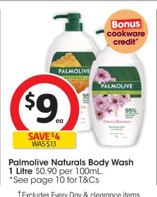 Palmolive Naturals Body Wash