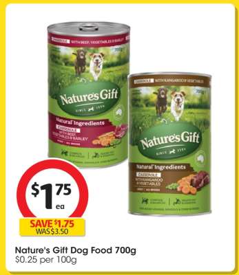 Nature's Gift Dog Food 700g