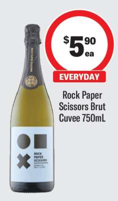 Rock Paper Scissors Brut Cuvee 750mL