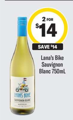 Lana's Bike Sauvignon Blanc 750mL