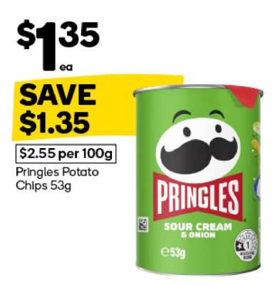 Pringles Potato Chips 53g