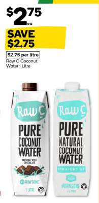 Raw C Coconut Water 1 Litre