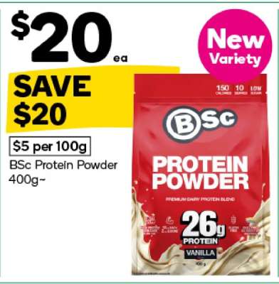 BSc Protein Powder 400g~