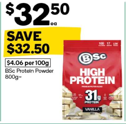 BSc Protein Powder 800g
