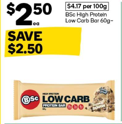 BSc High Protein Low Carb Bar 60g#