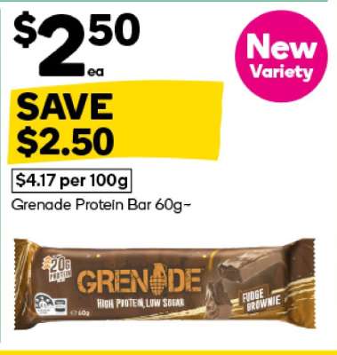 Grenade Protein Bar 60g