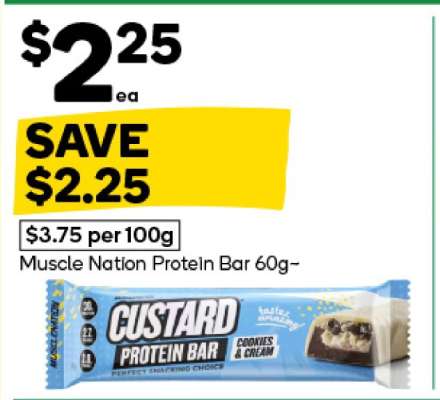 Muscle Nation Protein Bar 60g#