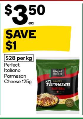 Perfect Italiano Parmesan Cheese 125g