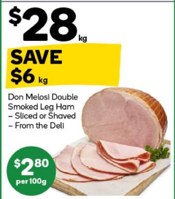 Don Melosi Double Smoked Leg Ham