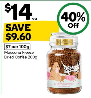 Moccona Freeze Dried Coffee 200g