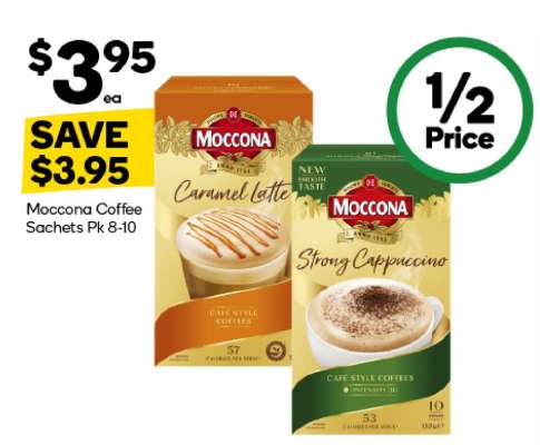 Moccona Coffee Sachets Pk 8-10