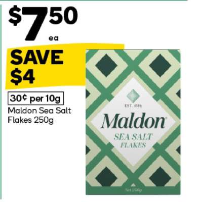 Maldon Sea Salt Flakes 250g