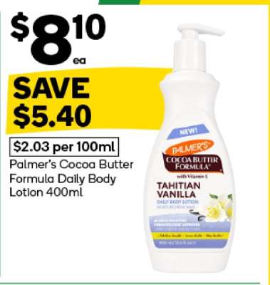 Palmer’s Cocoa Butter Formula Daily Body Lotion 400ml