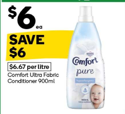 Comfort Ultra Fabric Conditioner 900ml