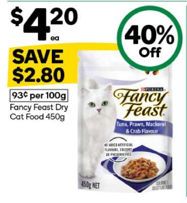 Fancy Feast Dry Cat Food 450g