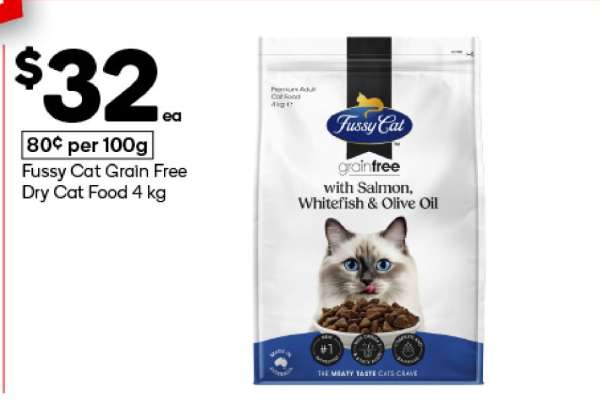 Fussy Cat Grain Free Dry Cat Food 4 kg
