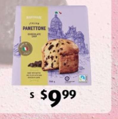 Italian Panettone Chocolate Chip