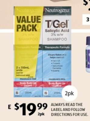 Neutrogena T/Gel Shampoo