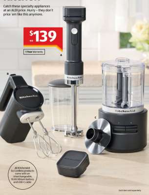 KitchenAid Cordless Appliances