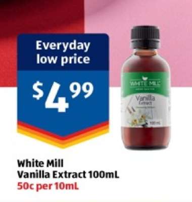 White Mill Vanilla Extract 100mL