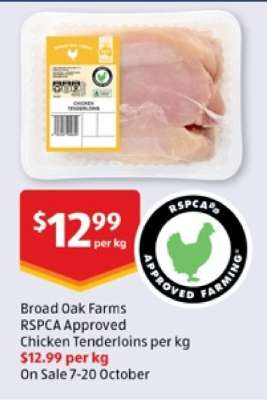 Broad Oak Farms RSPCA Approved Chicken Tenderloins