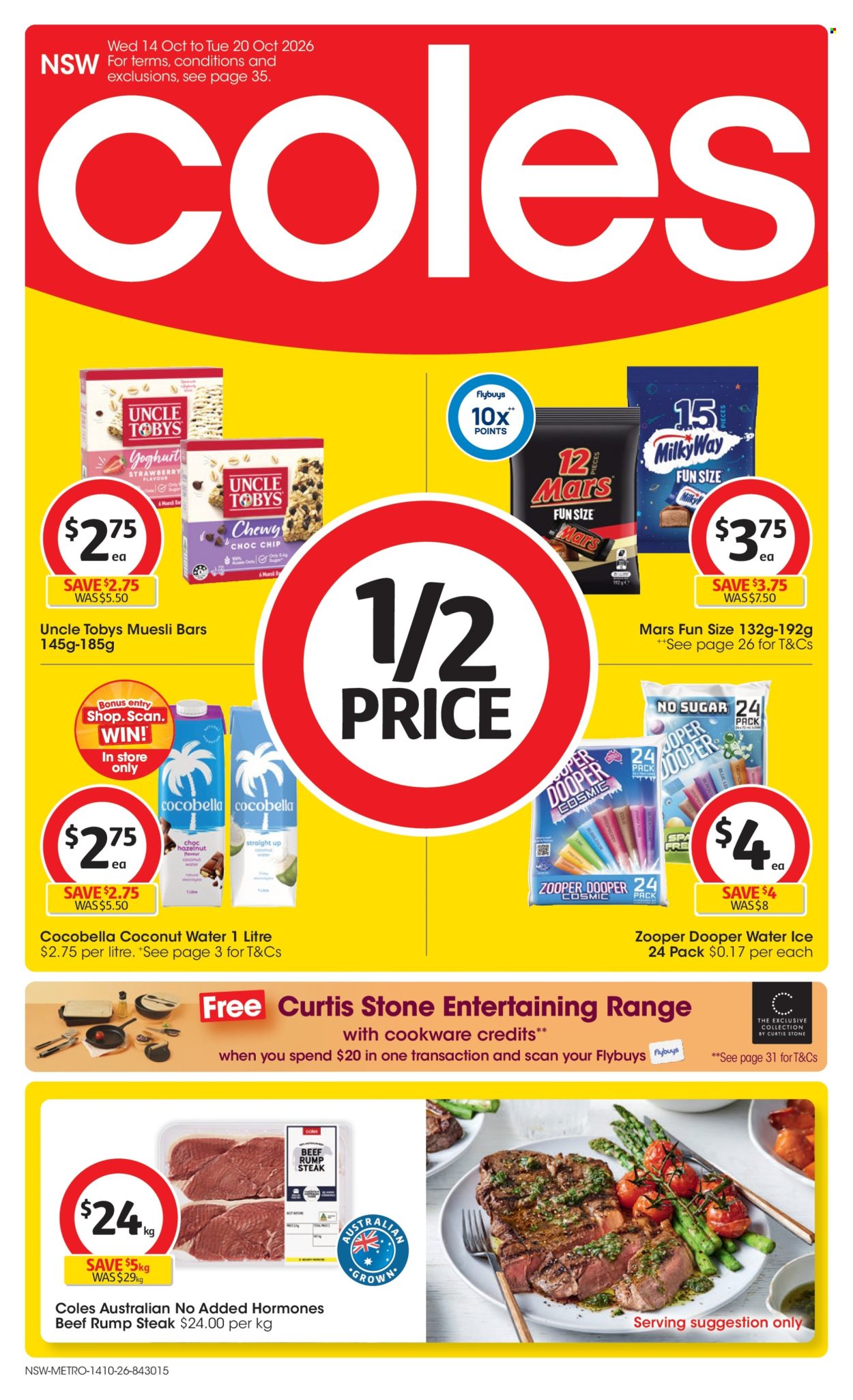 Coles catalogue - 14 Oct 2026 - 20 Oct 2026. Page 1
