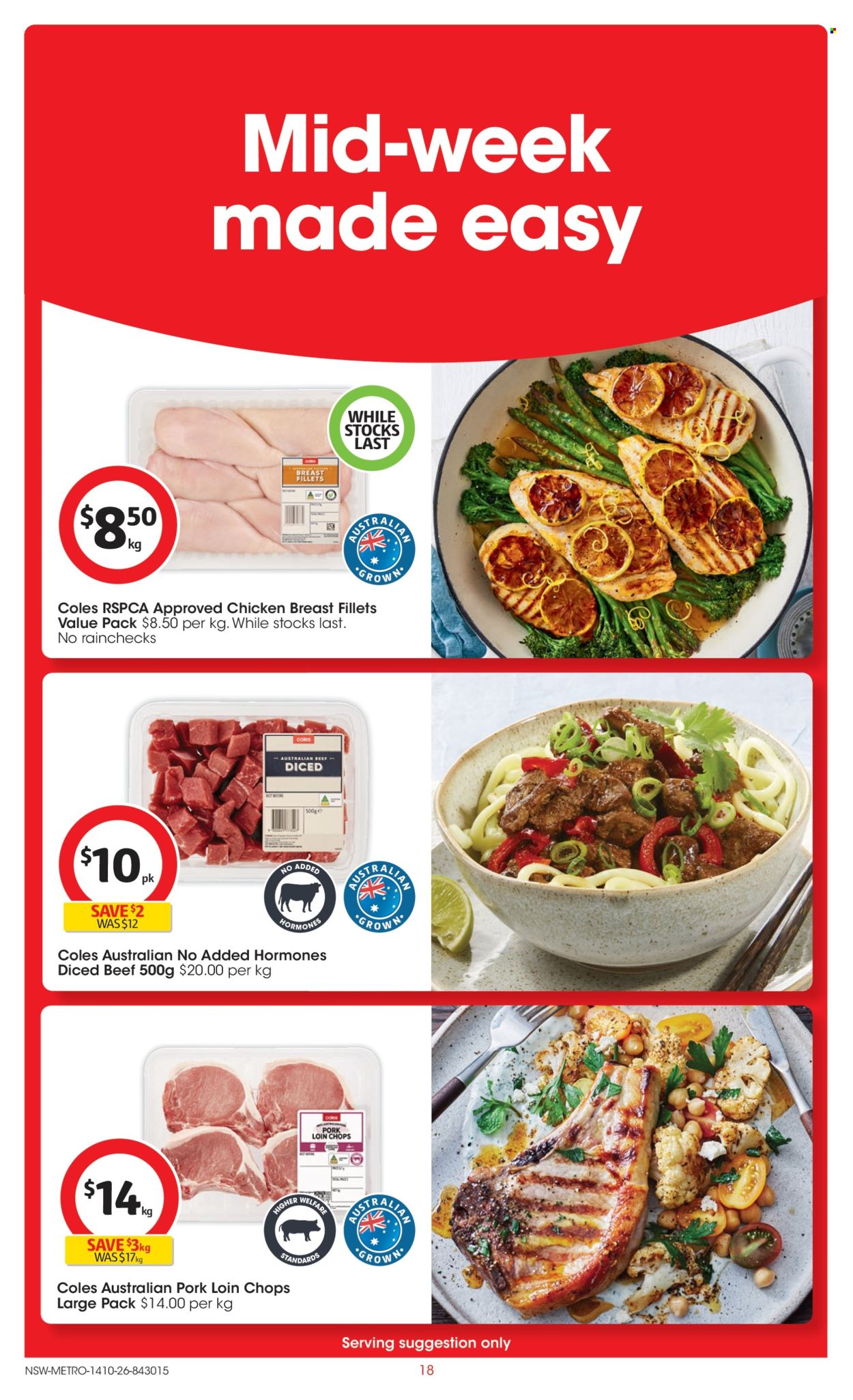 Coles catalogue - 14 Oct 2026 - 20 Oct 2026. Page 18