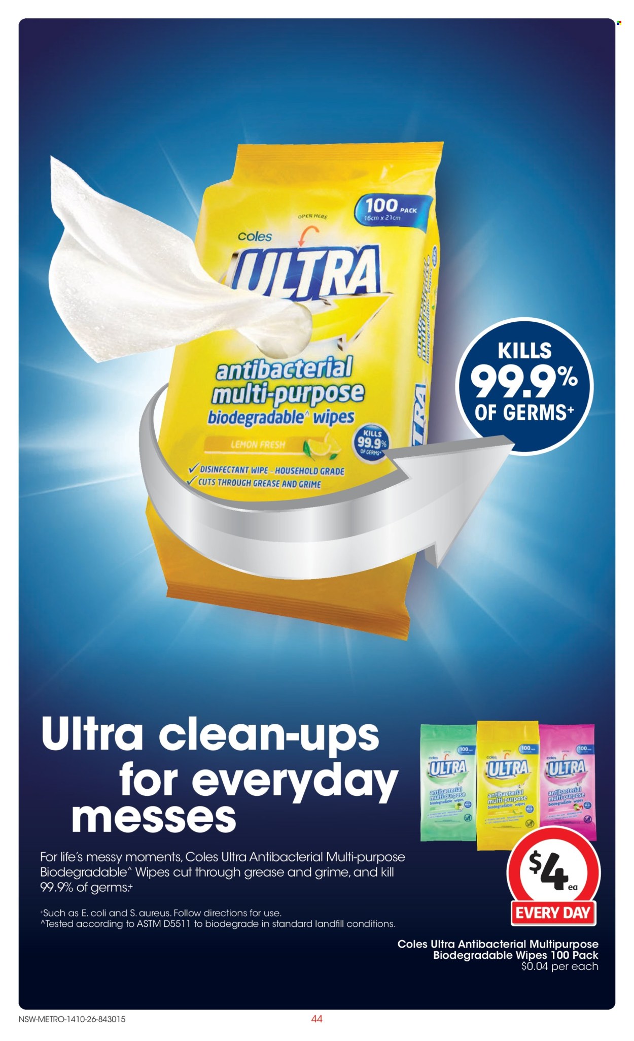 Coles catalogue - 14 Oct 2026 - 20 Oct 2026. Page 44