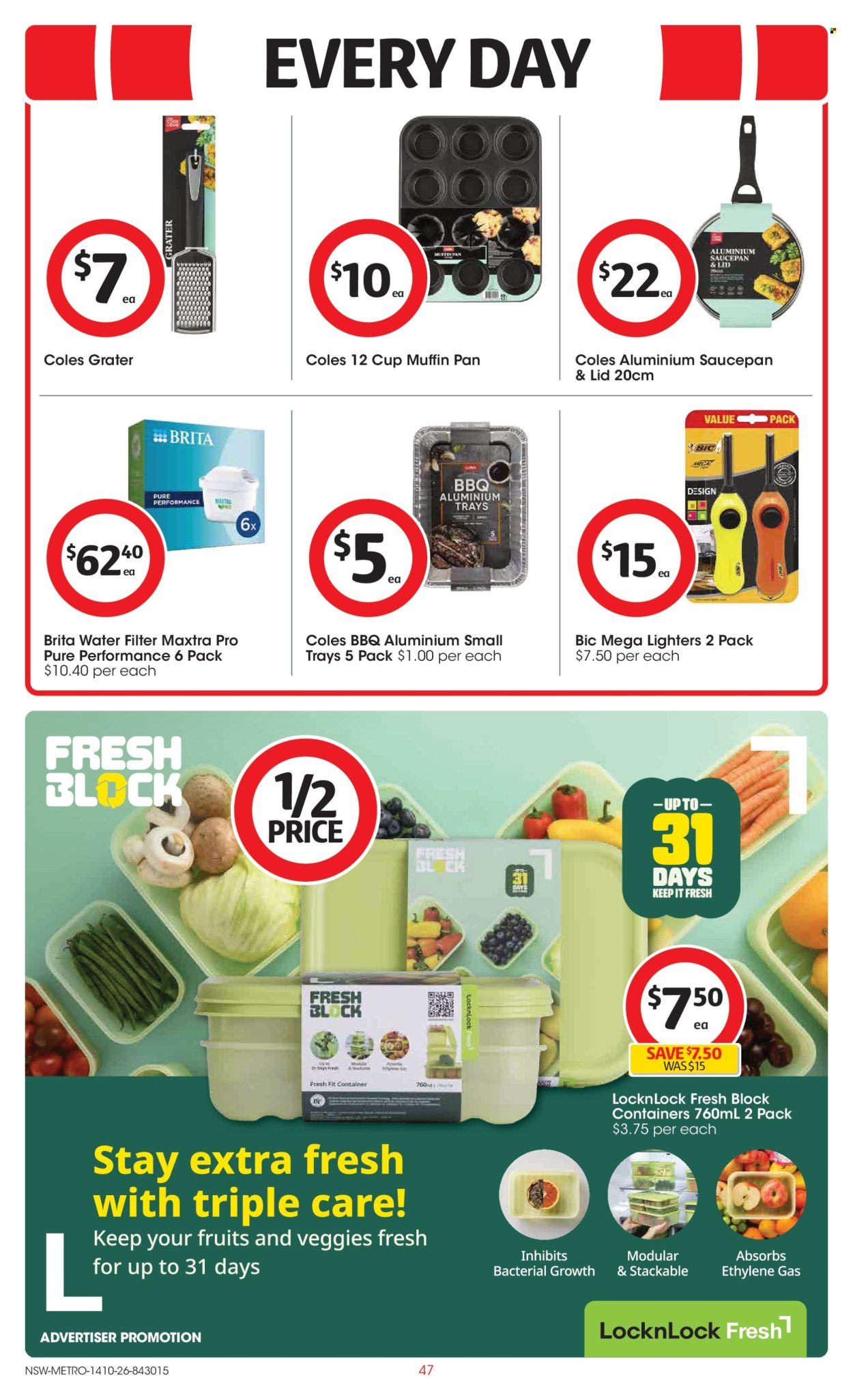 Coles catalogue - 14 Oct 2026 - 20 Oct 2026. Page 47