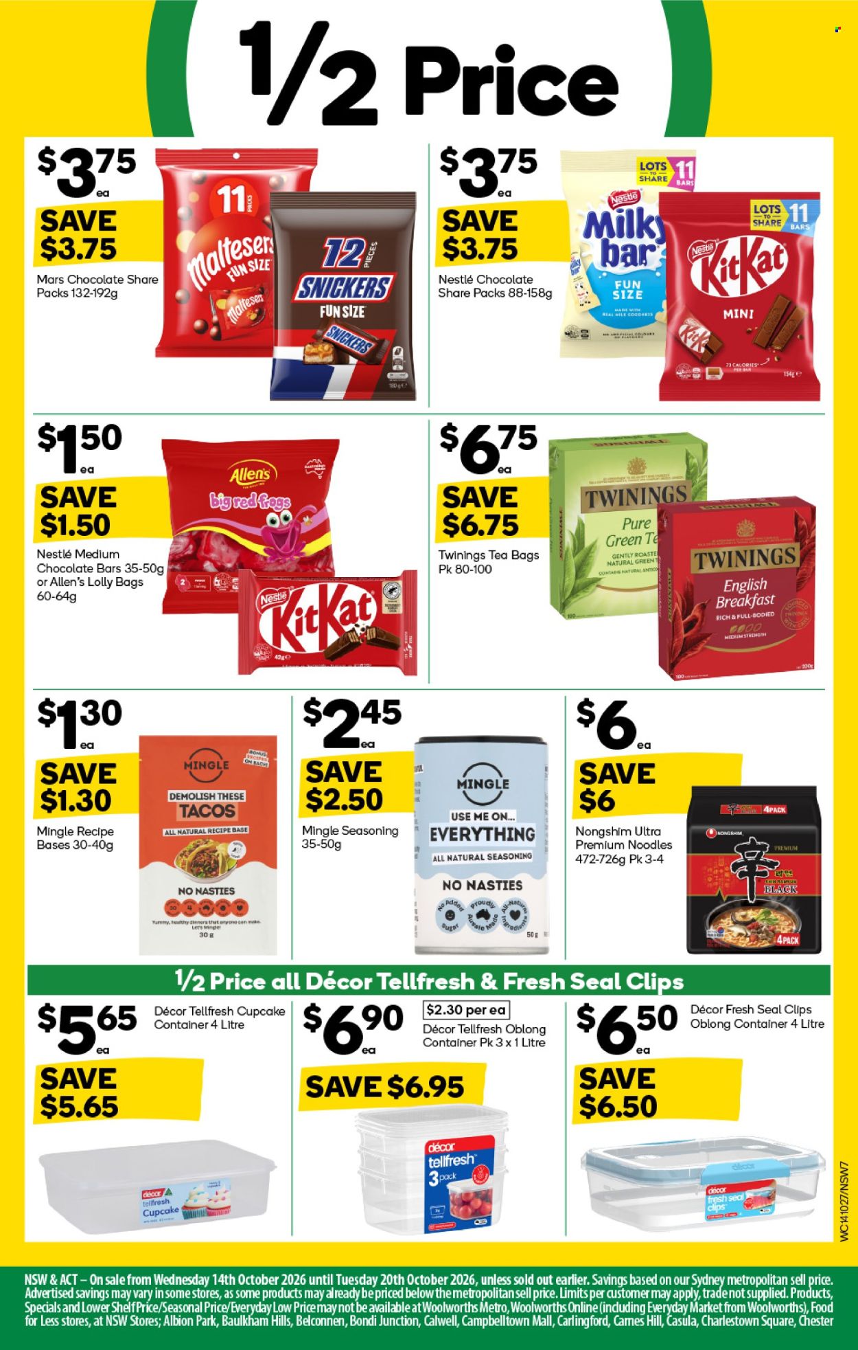 Woolworths catalogue - 14 Oct 2026 - 20 Oct 2026. Page 7