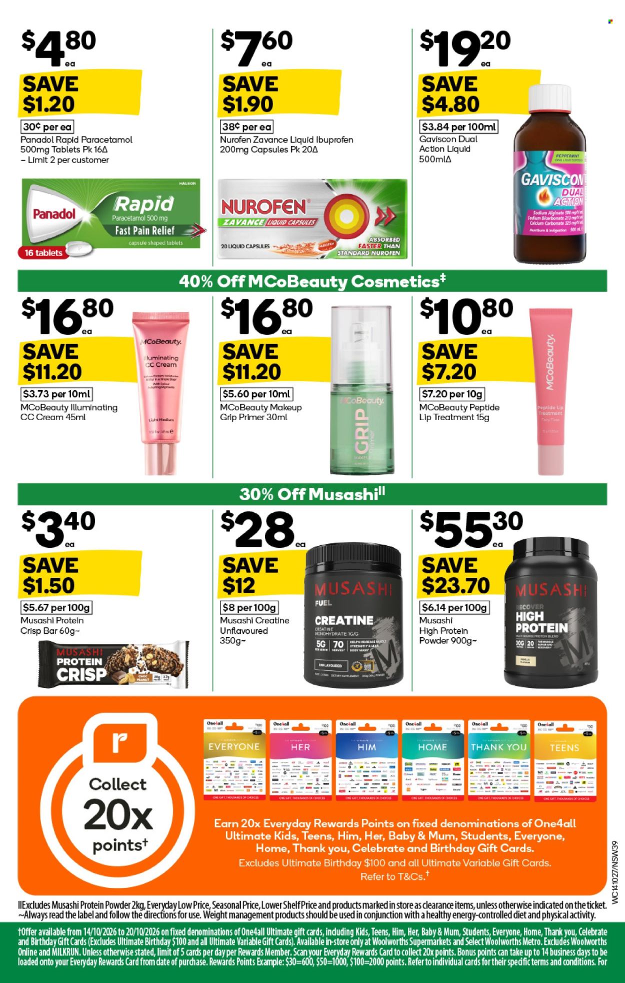 Woolworths catalogue - 14 Oct 2026 - 20 Oct 2026. Page 39