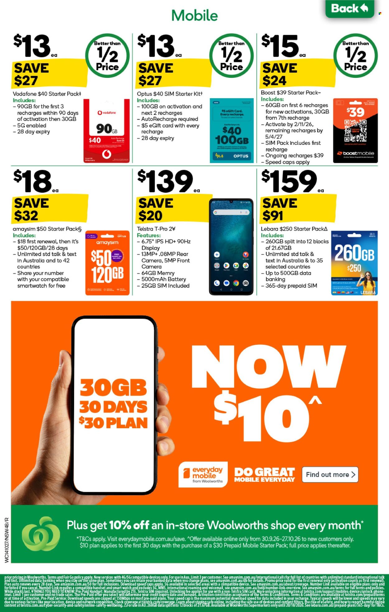 Woolworths catalogue - 14 Oct 2026 - 20 Oct 2026. Page 48
