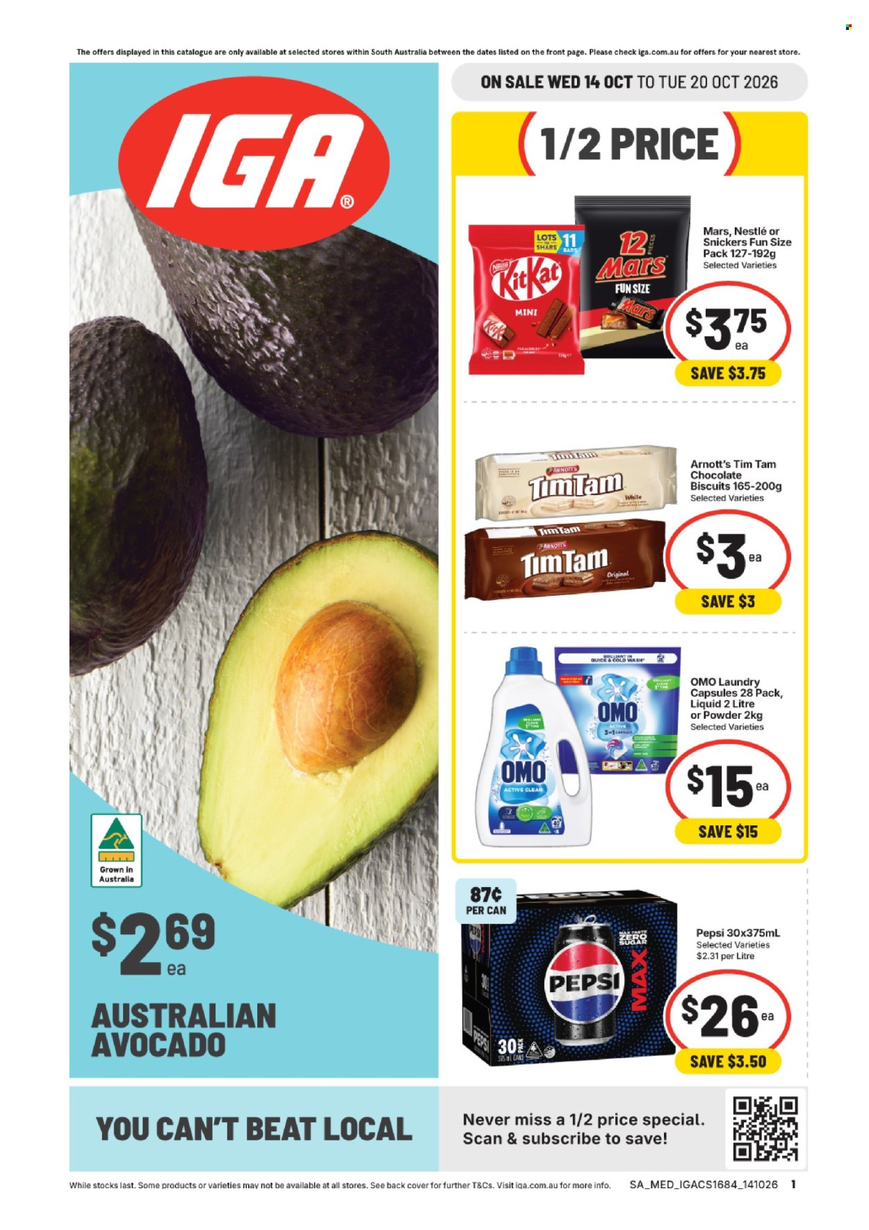 IGA catalogue - 14 Oct 2026 - 20 Oct 2026. Page 1