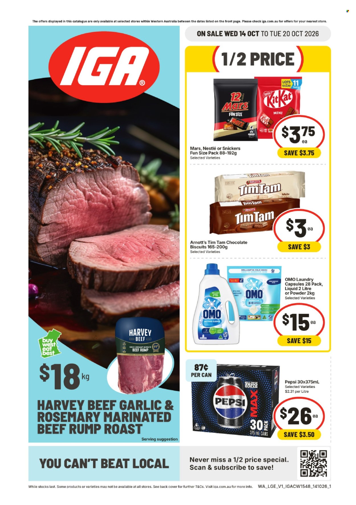 IGA catalogue - 14 Oct 2026 - 20 Oct 2026. Page 1