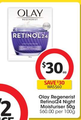 Olay Regenerist Retinol24 Night Moisturiser 50g
