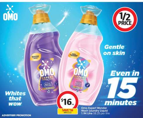 Omo Expert Wonder Wash Laundry Liquid