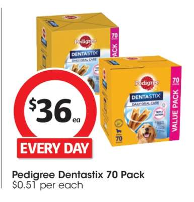 Pedigree Dentastix 70 Pack
