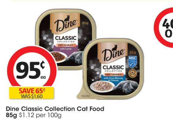 Dine Classic Collection Cat Food